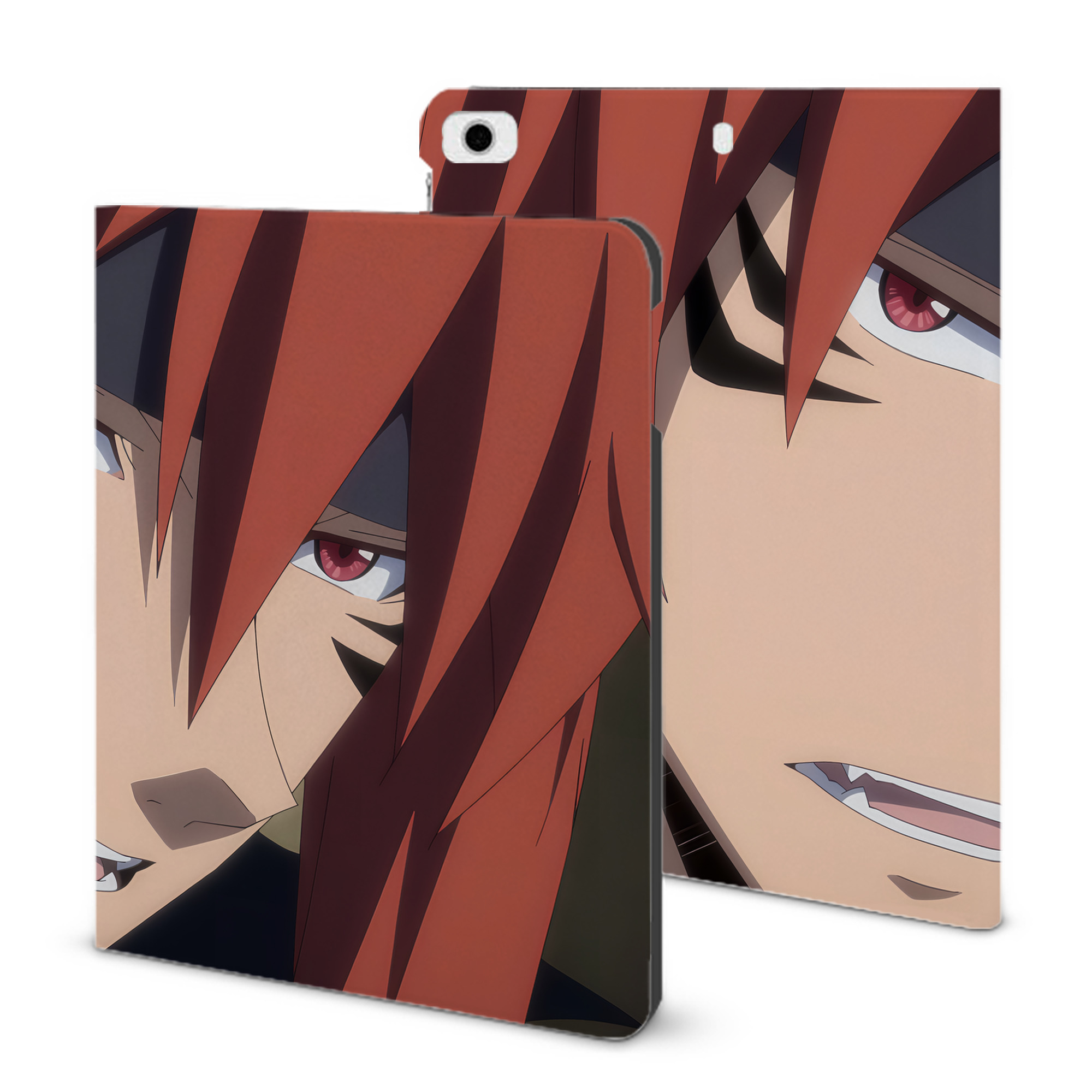 （画像用） 転スラ Regarding Reincarnated to Slime IPad ケース ブック型 PUレザー TPU 耐衝撃 軽量 薄型 ペン収納なし 全面保護 IPad 各モデル対応